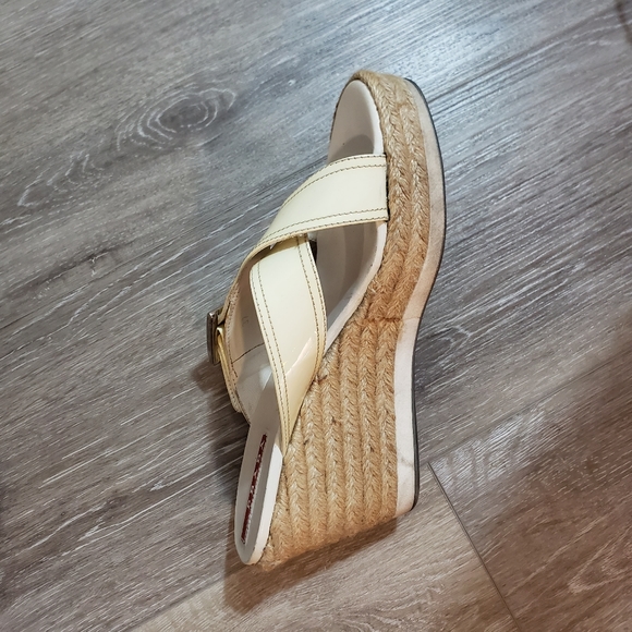 Prada platform wedge Sandals. Size 37 - Picture 5 of 9